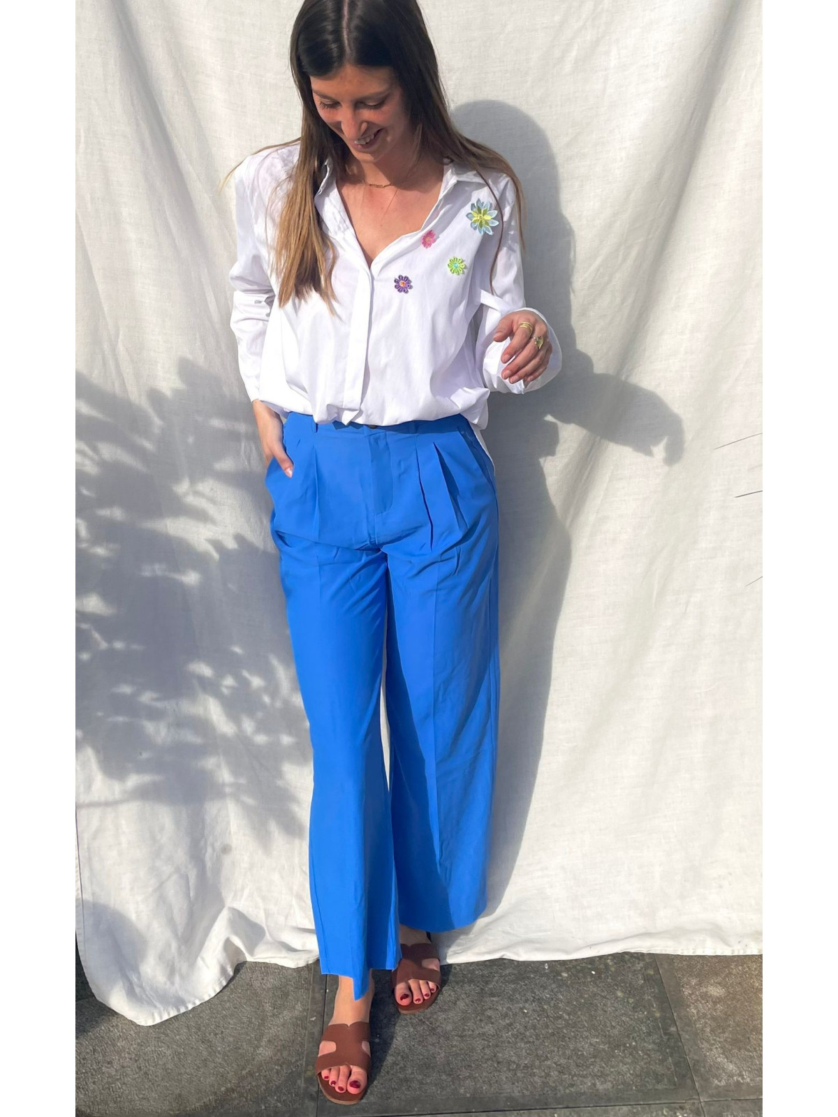 PANTALON SEBALIE BLEU