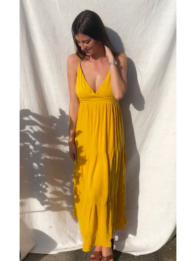 ROBE RHODES JAUNE