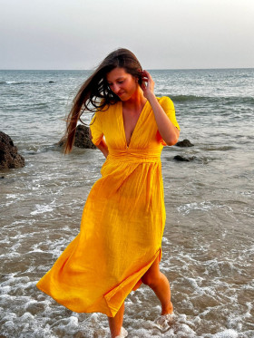 ROBE SEREMONY JAUNE