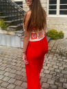 PANTALON LULU ROUGE