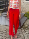 PANTALON LULU ROUGE