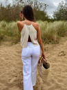 JEANS TOUR BLANC
