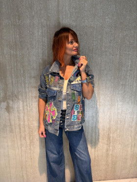 VESTE MANIA BLEUE