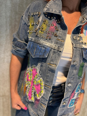 VESTE MANIA BLEUE