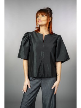 BLOUSE À MANCHES BOUFFANTES ÉLYSÉE