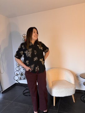 JEANS À JAMBES LARGES KENNY