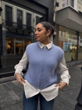 GILET AVEC TIRETTE DIRTY