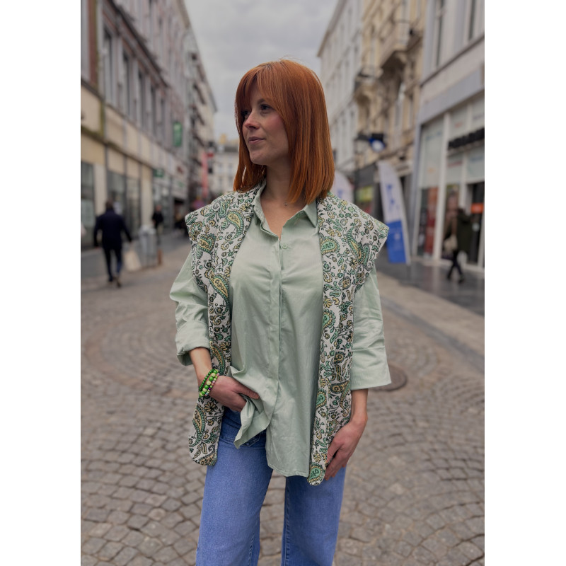 VESTE SANS MANCHES GABY