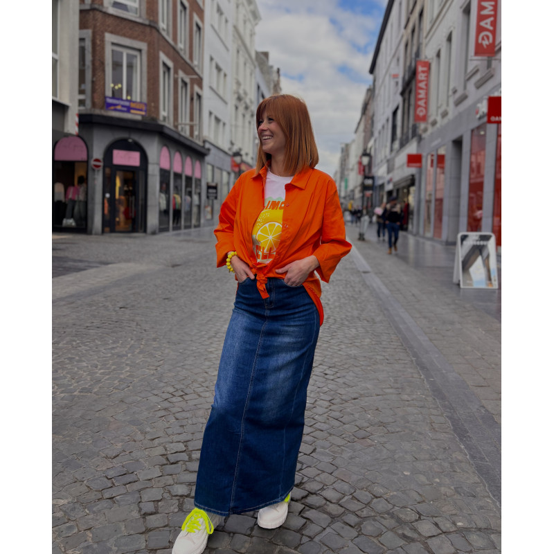 JUPE EN JEANS DEVA