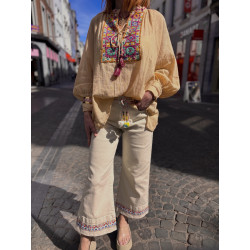 JEANS ZELINA BEIGE