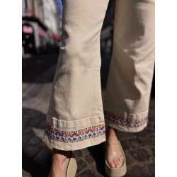 JEANS ZELINA BEIGE