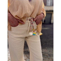 JEANS ZELINA BEIGE