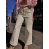 JEANS ZAHIRA BLANC