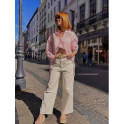 JEANS ZAHIRA BLANC