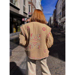 VESTE SANS MANCHES GLADYS